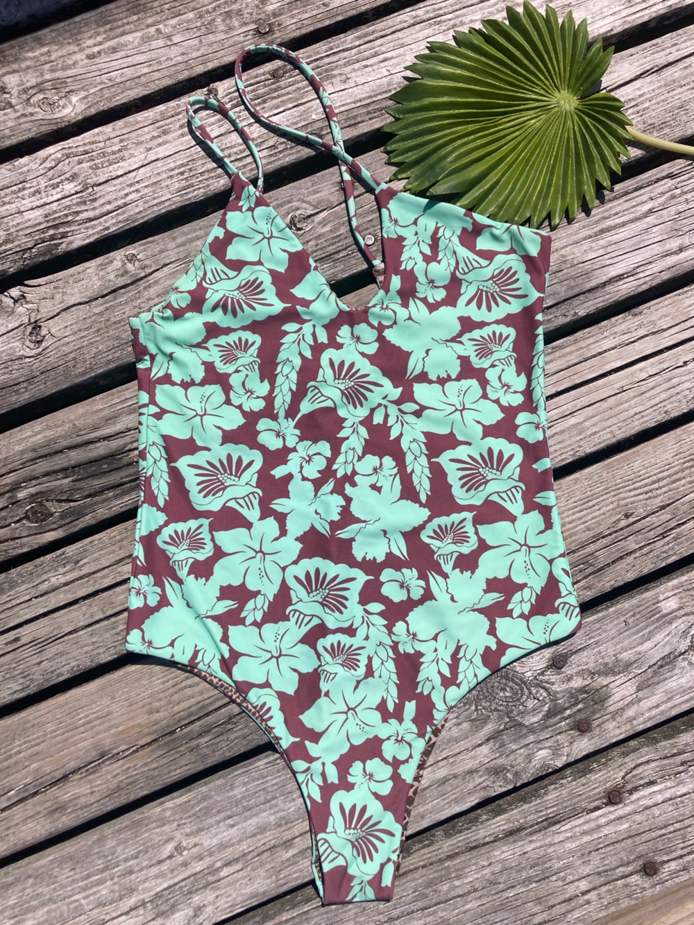 ACACIA - Selah Asymmetrical One Shoulder Full Piece Swimsuit in Piha - M